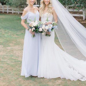 Birdy Grey Devin Convertible Dress CHIFFON ICE BLUE medium